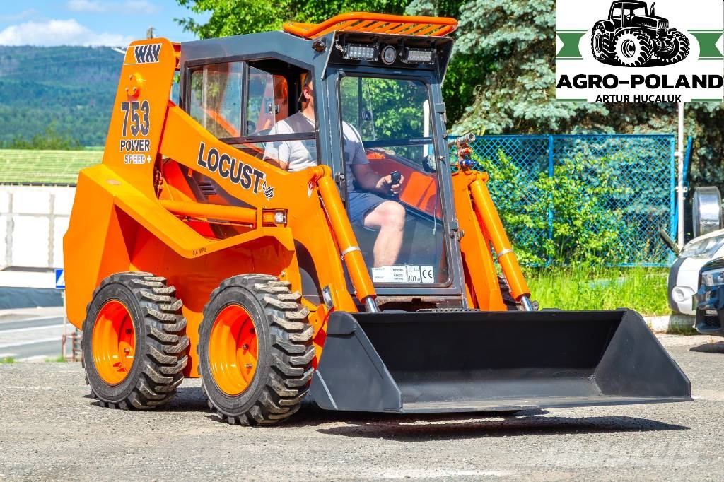 Locust 753 POWER SPEED PLUS - 2023 ROK - 19 KM/H لوادر انزلاقية التوجيه