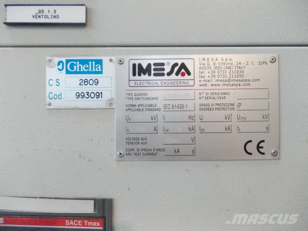 IMESA QUADRO MODULARE Elektronika