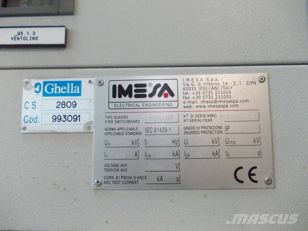 IMESA QUADRO MODULARE Elektronika