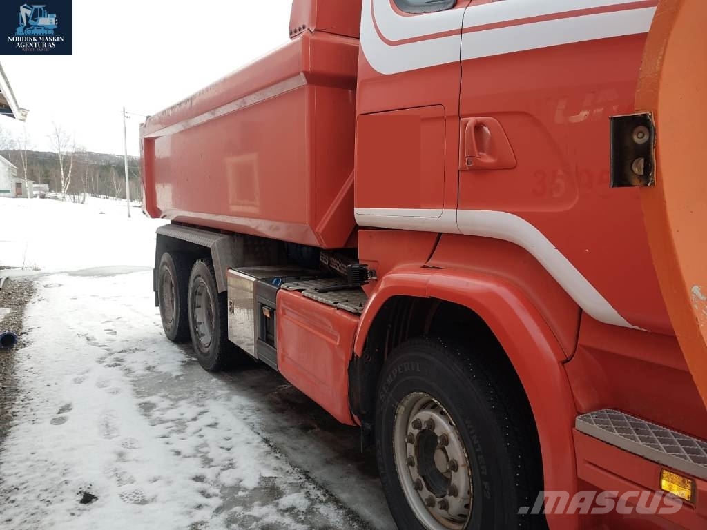 Scania R 580 Tipper trucks