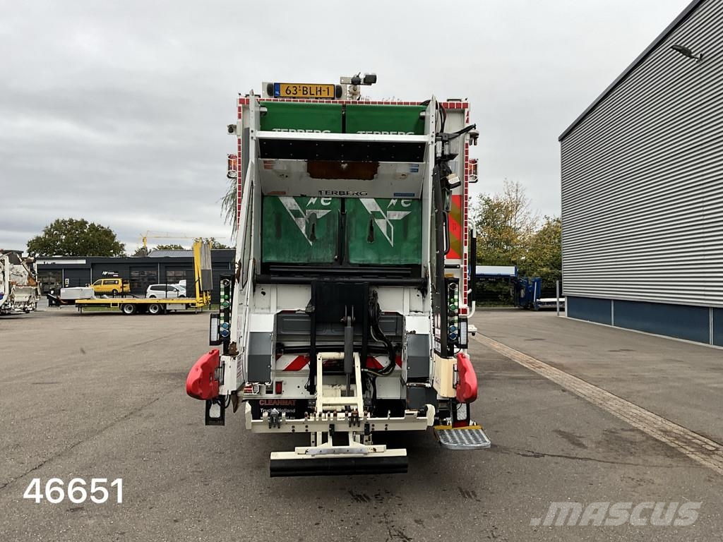 Ginaf C6 2120N VDK 15m³ 2 compartimenten opbouw Just 79. Atik kamyonlari