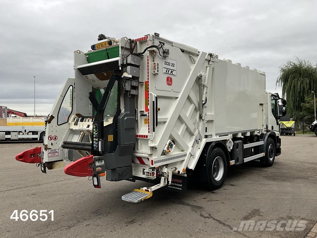 Ginaf C6 2120N VDK 15m³ 2 compartimenten opbouw Just 79. Camion poubelle