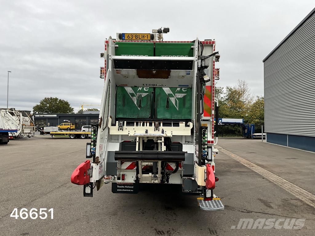 Ginaf C6 2120N VDK 15m³ 2 compartimenten opbouw Just 79. Atik kamyonlari