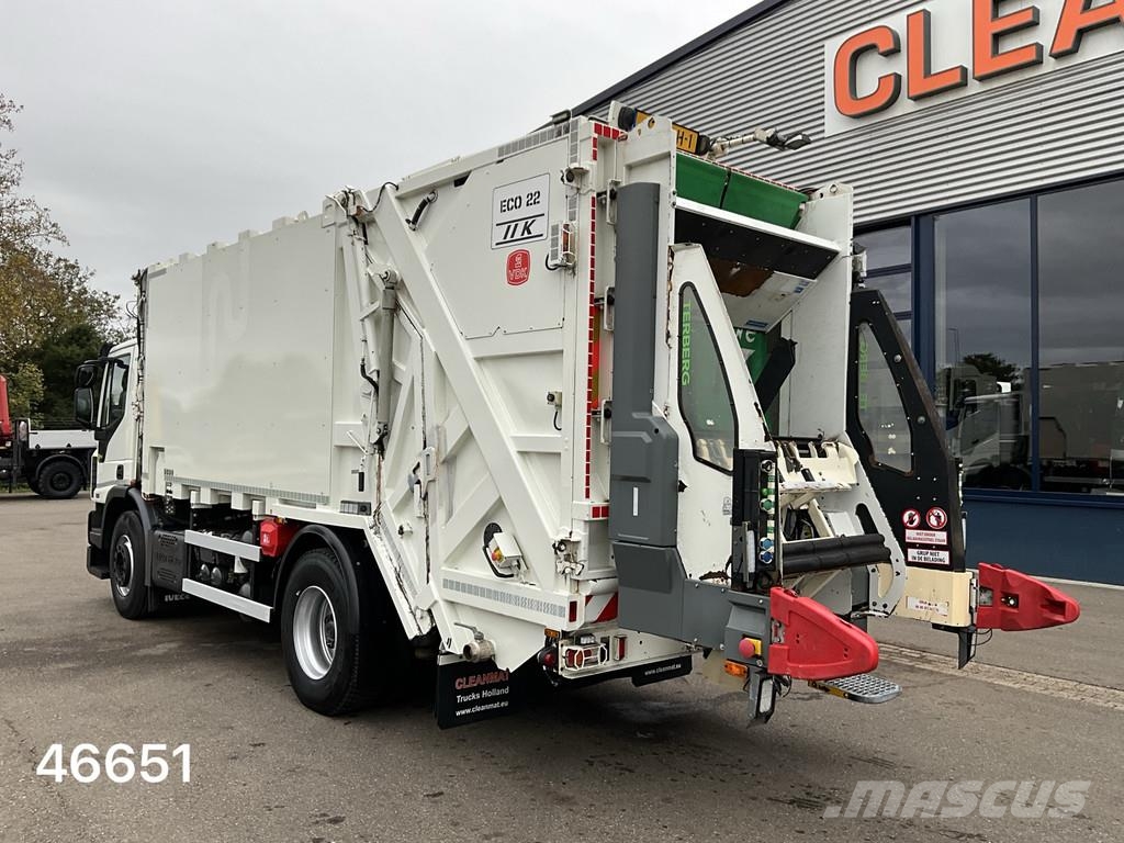 Ginaf C6 2120N VDK 15m³ 2 compartimenten opbouw Just 79. Atik kamyonlari