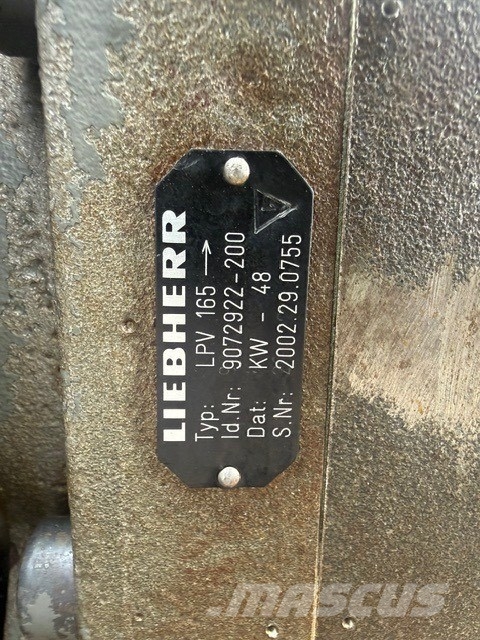Liebherr R 954 B USED HYDRAULIC PARTS COMPLET هيدروليات