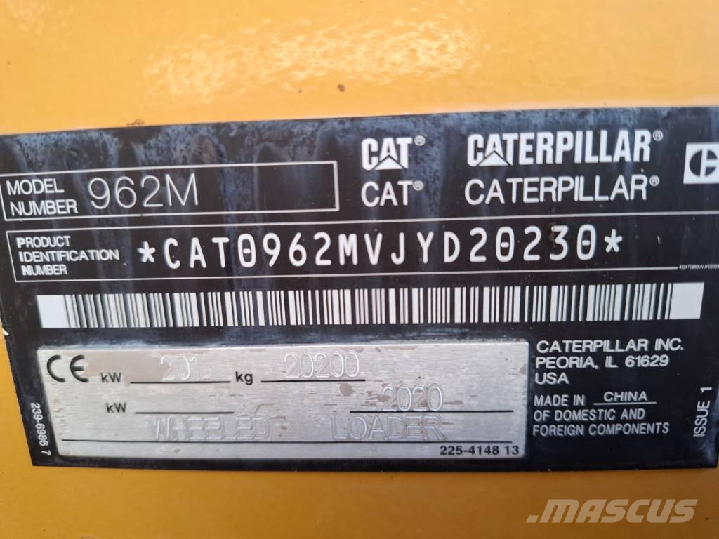 CAT 962 M Iekrāvēji uz riteņiem
