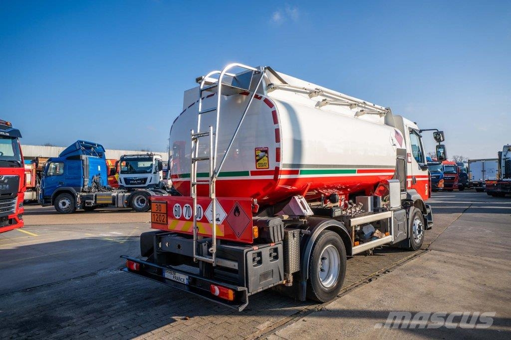 Renault MIDLUM 220 ALU CM 9.000L+4COMP Camiones cisternas