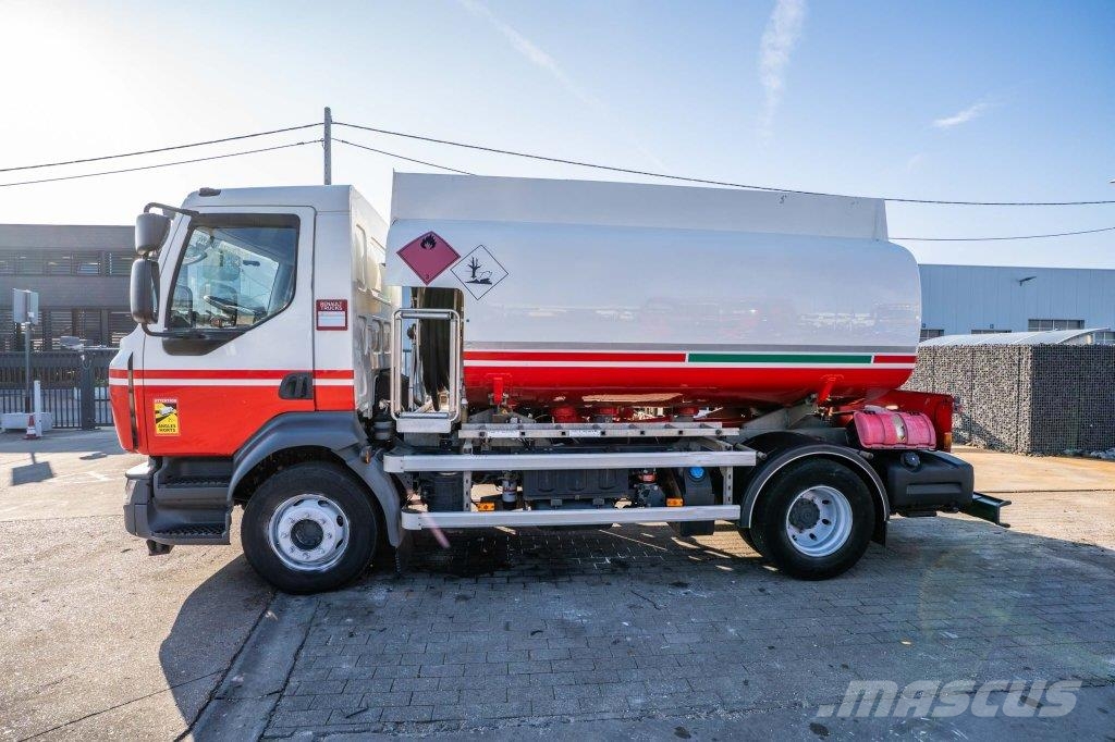 Renault MIDLUM 220 ALU CM 9.000L+4COMP Camiones cisternas