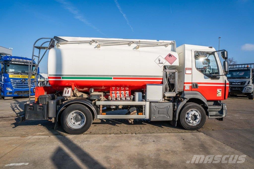 Renault MIDLUM 220 ALU CM 9.000L+4COMP Camiones cisternas