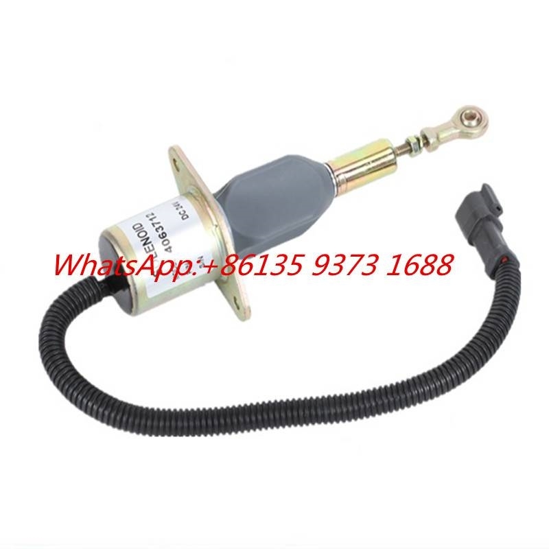 Cummins Excavator Stop Solenoid 4063712 4063500 6743-81-91 Motorer