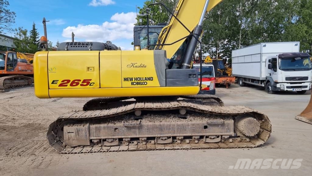 New Holland E 265 C Rototilt Crawler excavators
