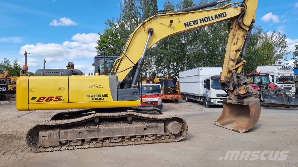 New Holland E 265 C Rototilt Crawler excavators