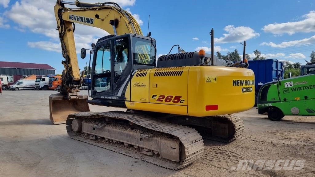 New Holland E 265 C Rototilt Crawler excavators
