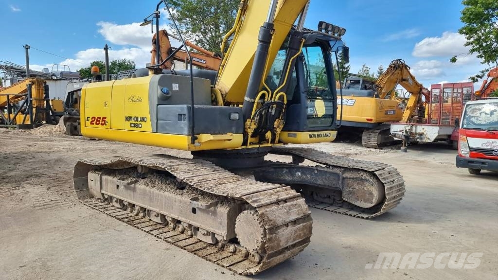 New Holland E 265 C Rototilt Crawler excavators