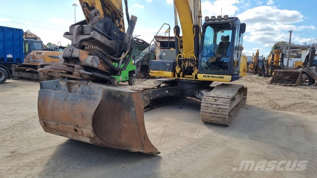 New Holland E 265 C Rototilt Crawler excavators