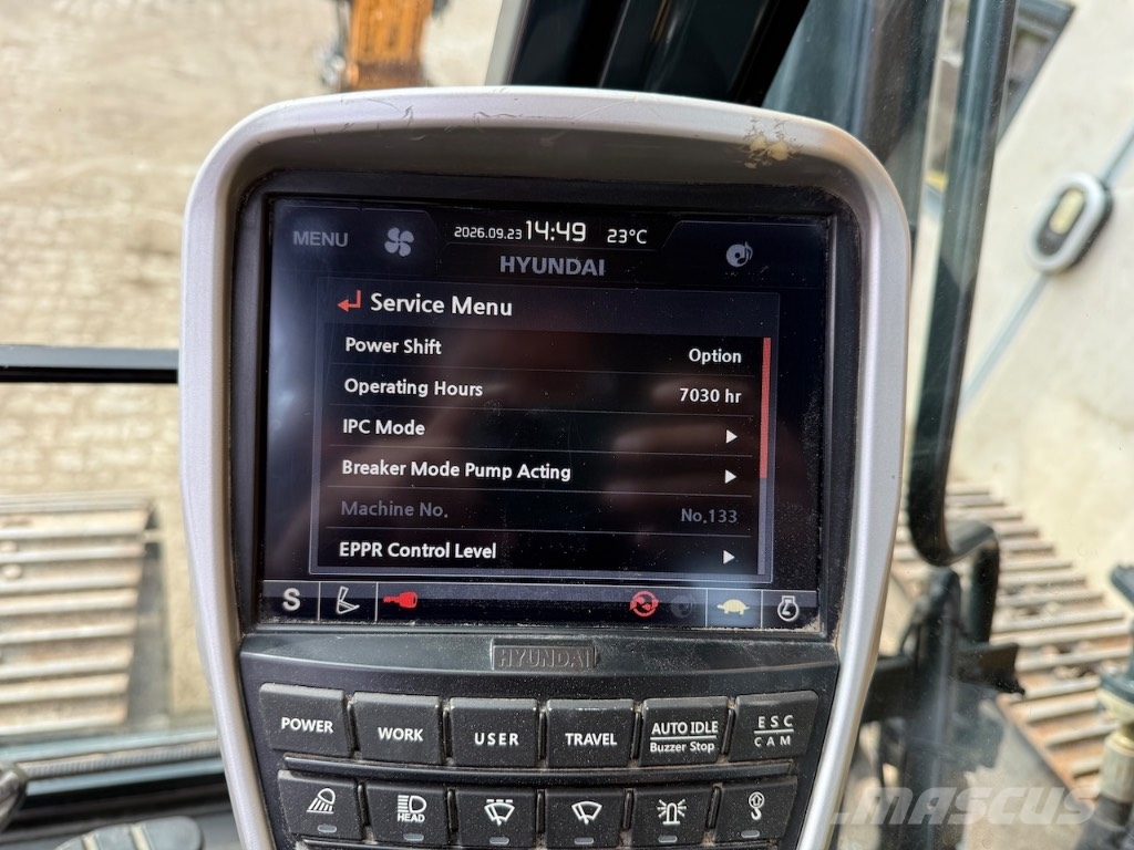 Hyundai HX 260 NL - HX 260 L - HX 220 L - HX 300 L Crawler excavators