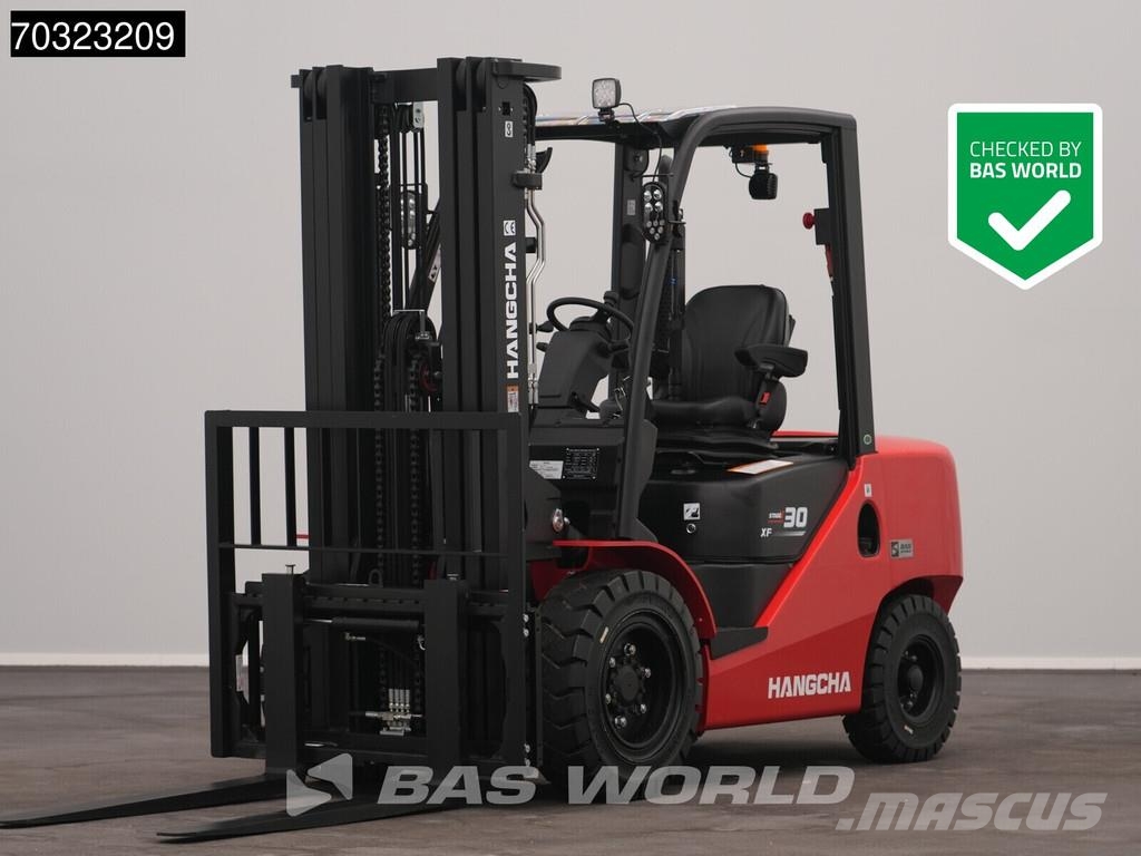 Hangcha CPCD30 FACTORY WARRANTY – KUBOTA ENGINE - CE Дизельні навантажувачі