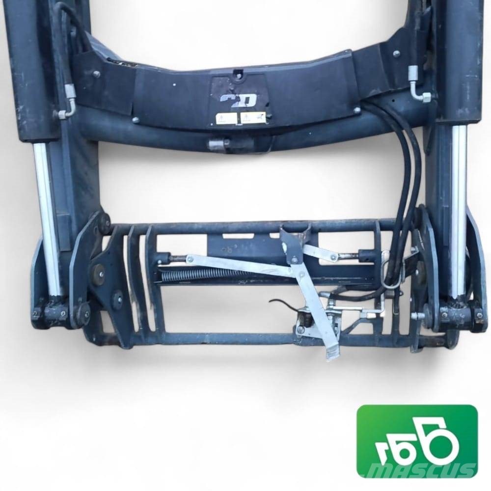 Quicke Q58 TUR front loader Alusta ja jousitus