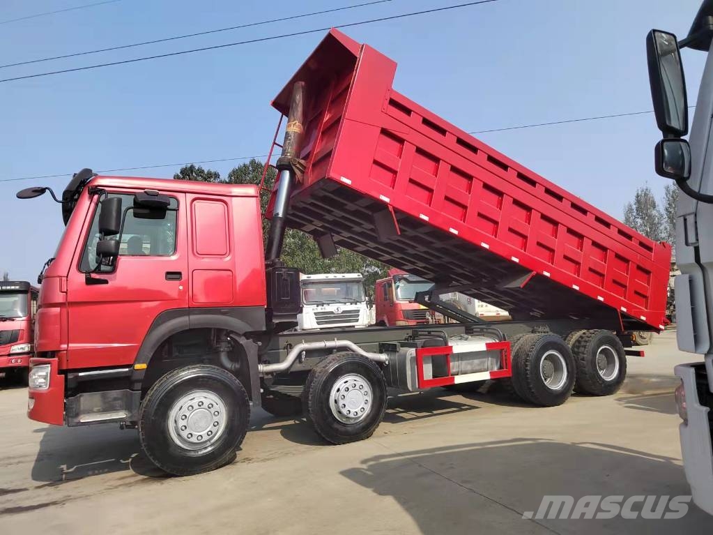 Howo 371 8x4 Savivarčių priekabų vilkikai