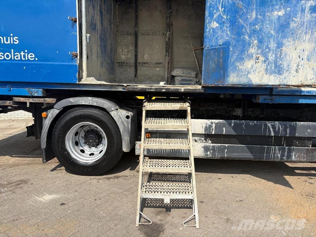 MAN TGS 18.360 + ISOLATION FABRIC INCL. ENGINE + BDF S شاحنات ذات هيكل صندوقي