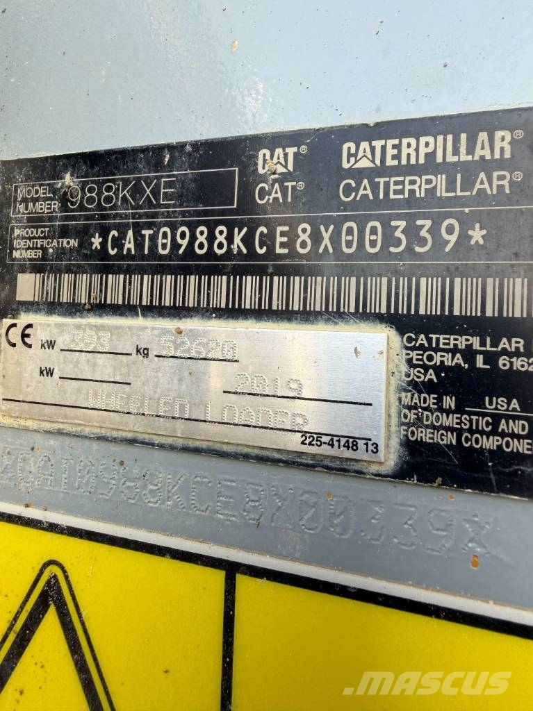 CAT 988 K Kolesni nakladalci