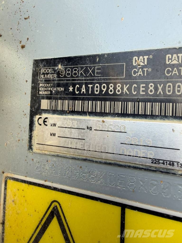 CAT 988 K Kolesni nakladalci