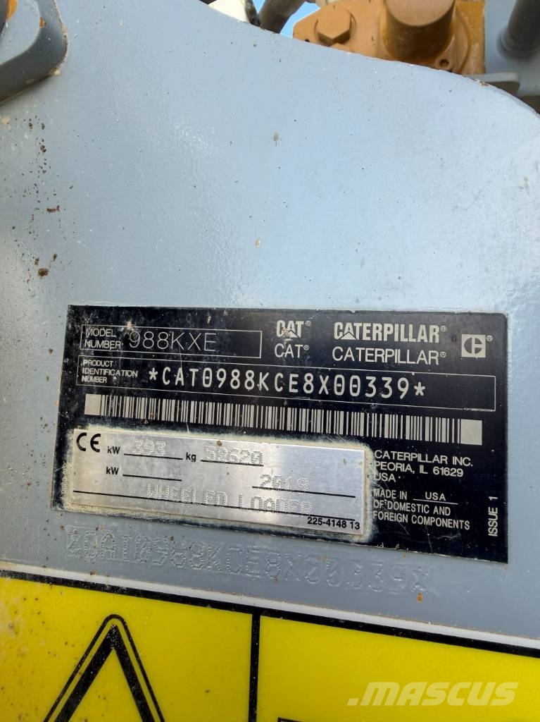 CAT 988 K Kolesni nakladalci