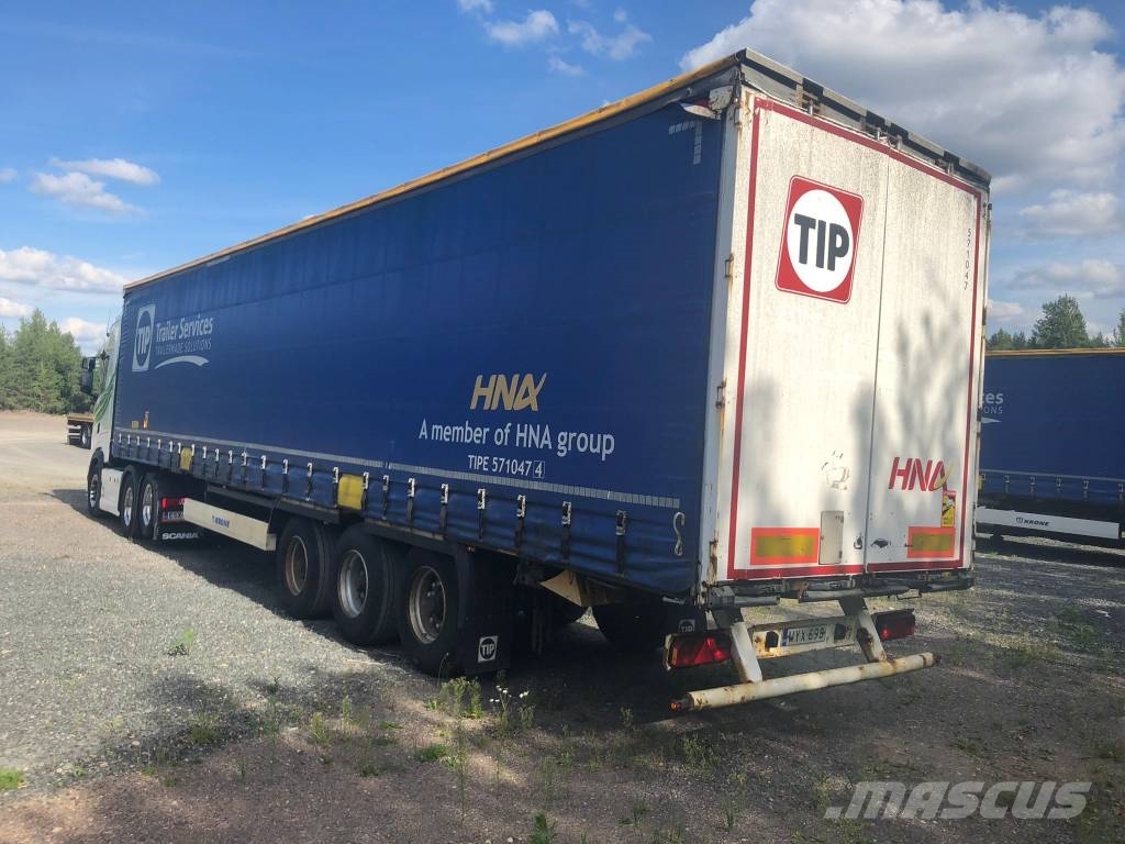 Krone vyökapellikärry Perdeli yari çekiciler