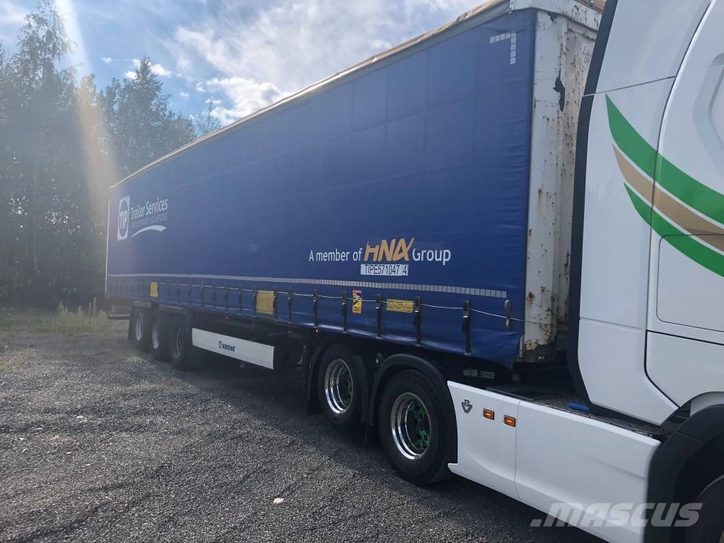 Krone vyökapellikärry Perdeli yari çekiciler