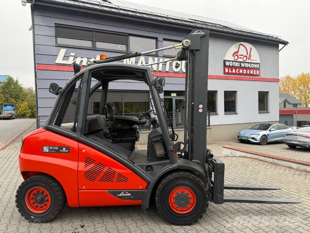 Linde Wózek widłowy H50D-02 Diesel heftrucks