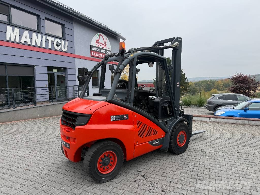Linde Wózek widłowy H50D-02 Diesel heftrucks