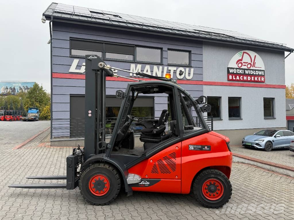 Linde Wózek widłowy H50D-02 Diesel heftrucks