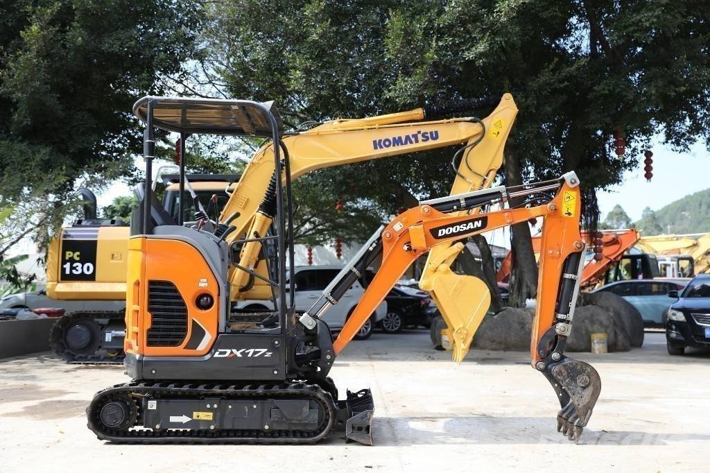 Doosan DX 17 Εκσκαφείς με ερπύστριες