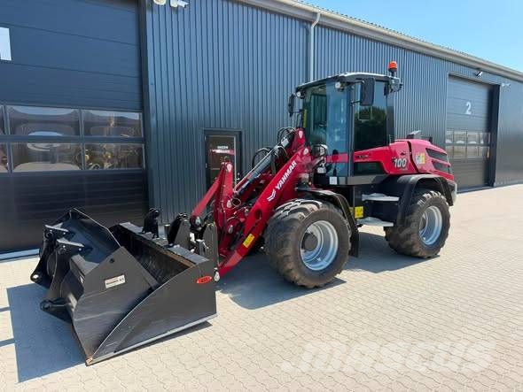 Yanmar V 100 Speeder Læssemaskiner på hjul