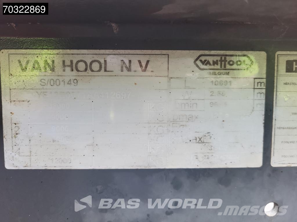 Van Hool S/00149 Lift Axle Multi'45ft Containerauflieger