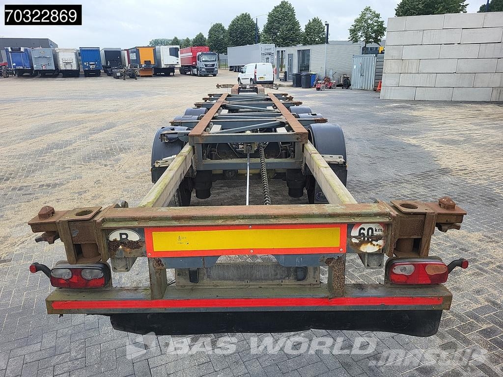Van Hool S/00149 Lift Axle Multi'45ft Container semi-trailers