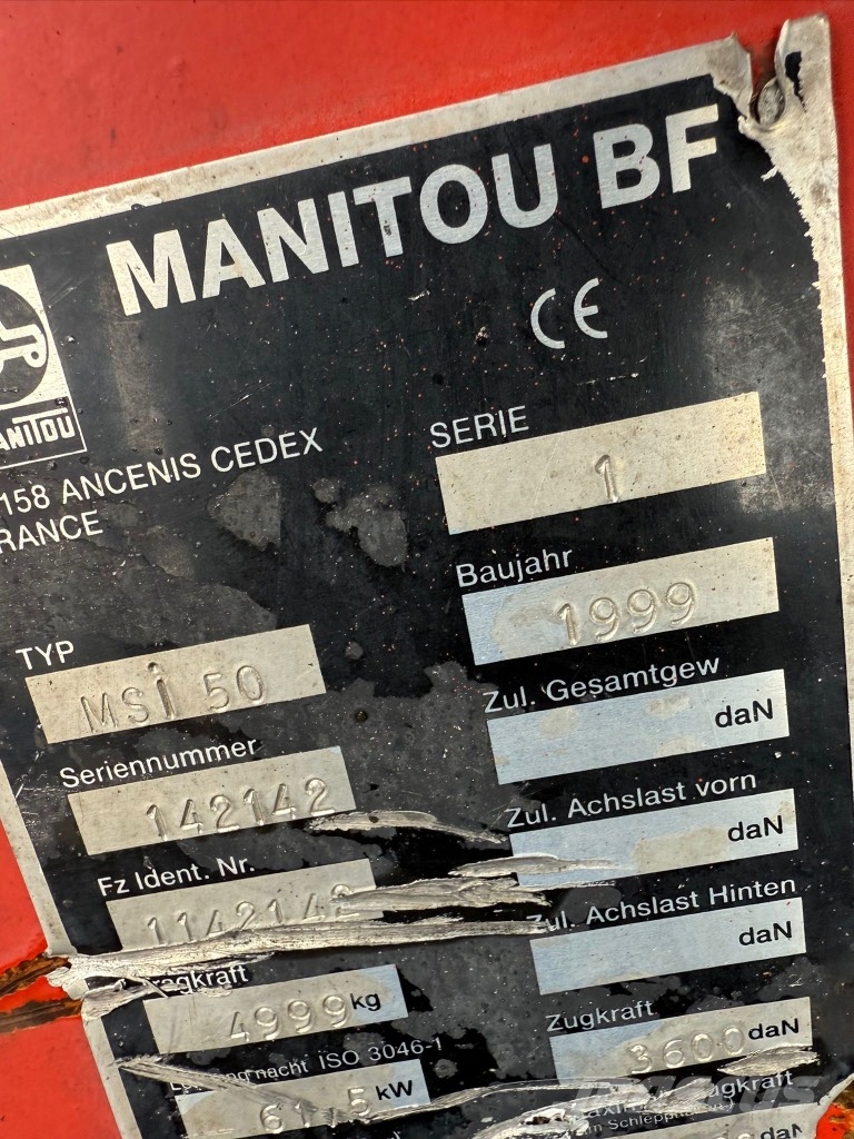 Manitou MSI 50 Dīzeļa autoiekrāvēji