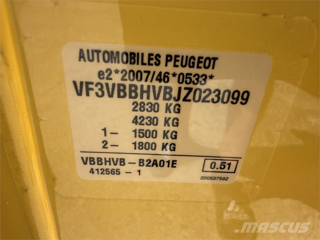 Peugeot Expert VIN 099 Dodávky