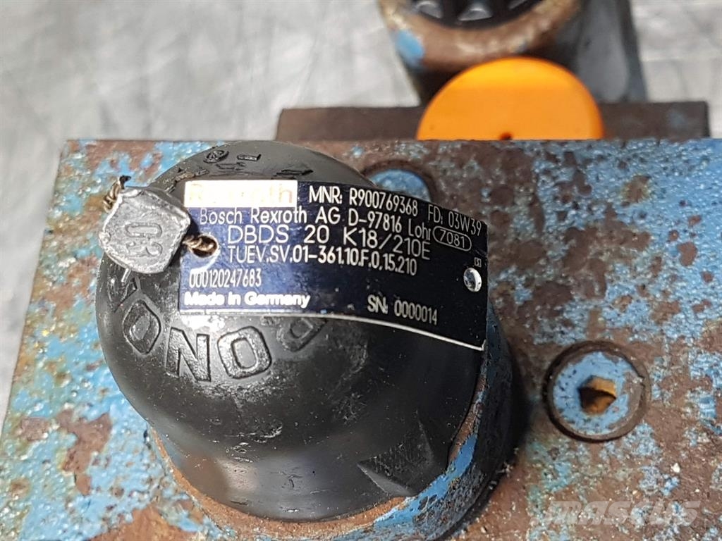 Fiat-Hitachi W170-Rexroth DBDS20K18/210E-Pressure relief valve Hidraulika
