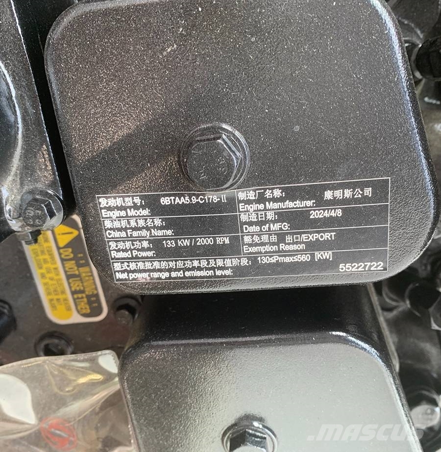 Cummins 6BTAA5.9-C178 Turbocharged motor Silniki