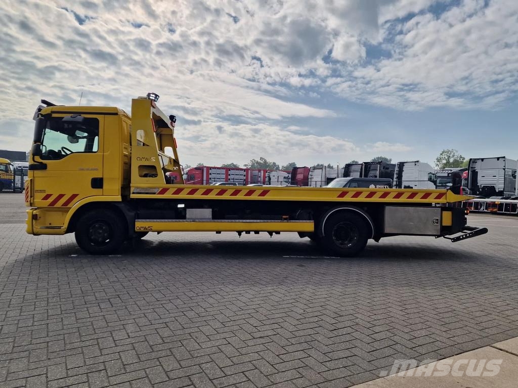 MAN TGL 12.220 Omarx Car Rescue/Flatbed - Winch - Reco Oprijwagen