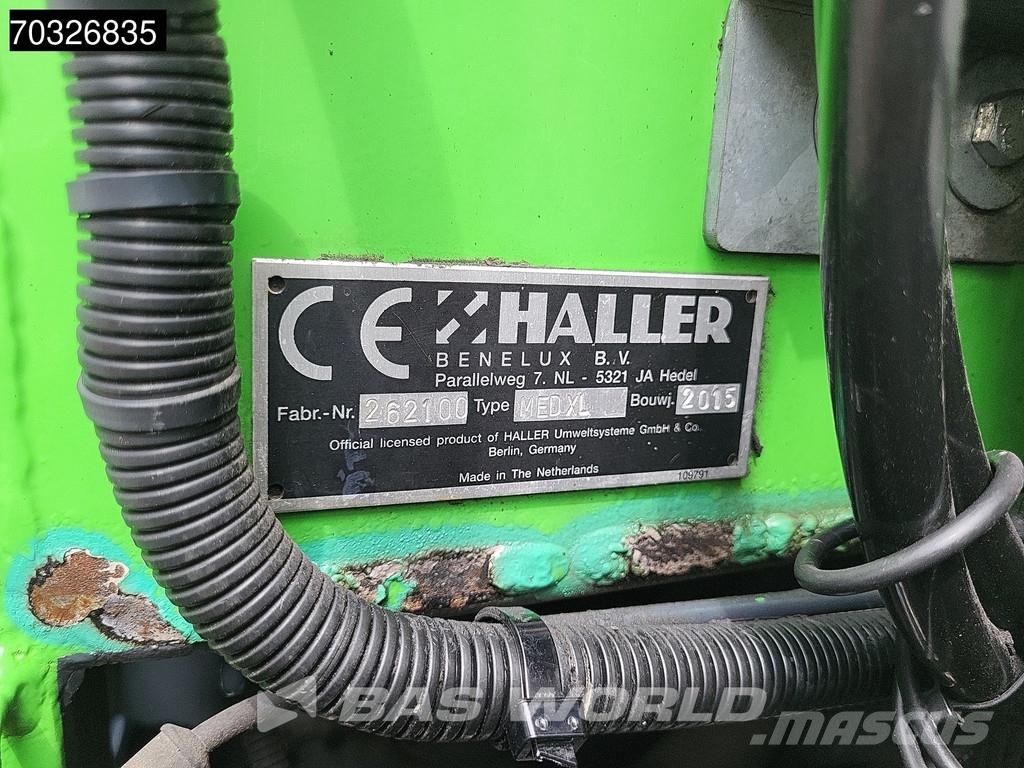 DAF CF 290 6X2 NL-Truck APK HALLER 20m3 MED XL Steerin Camiones de basura