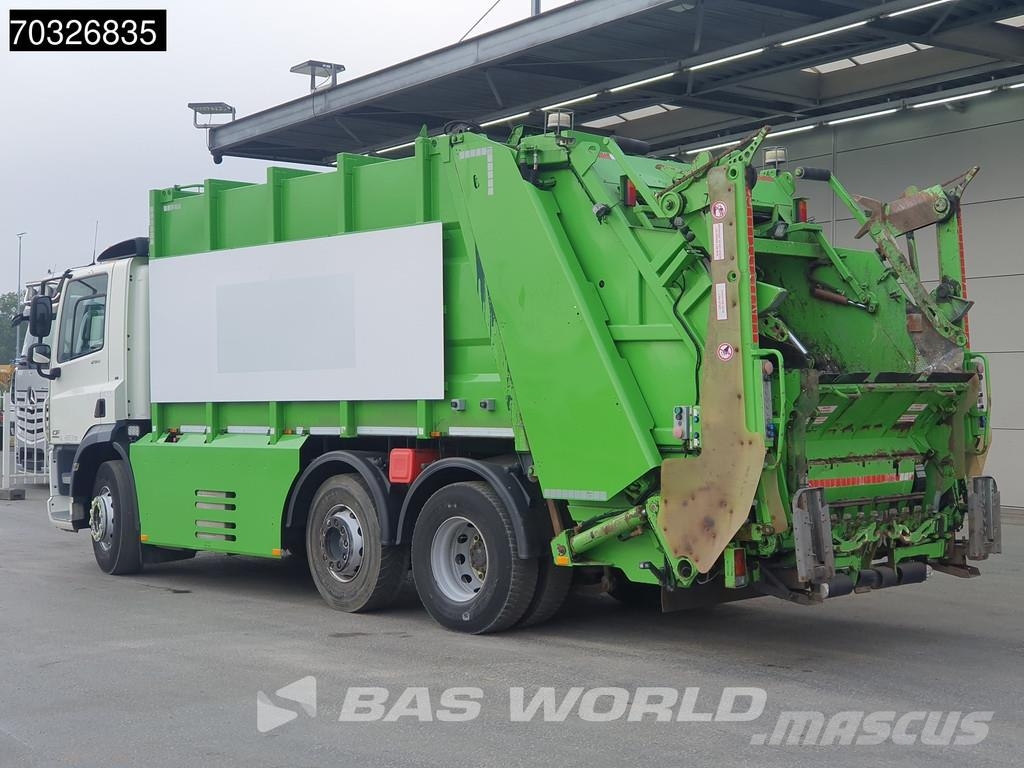 DAF CF 290 6X2 NL-Truck APK HALLER 20m3 MED XL Steerin Camiones de basura