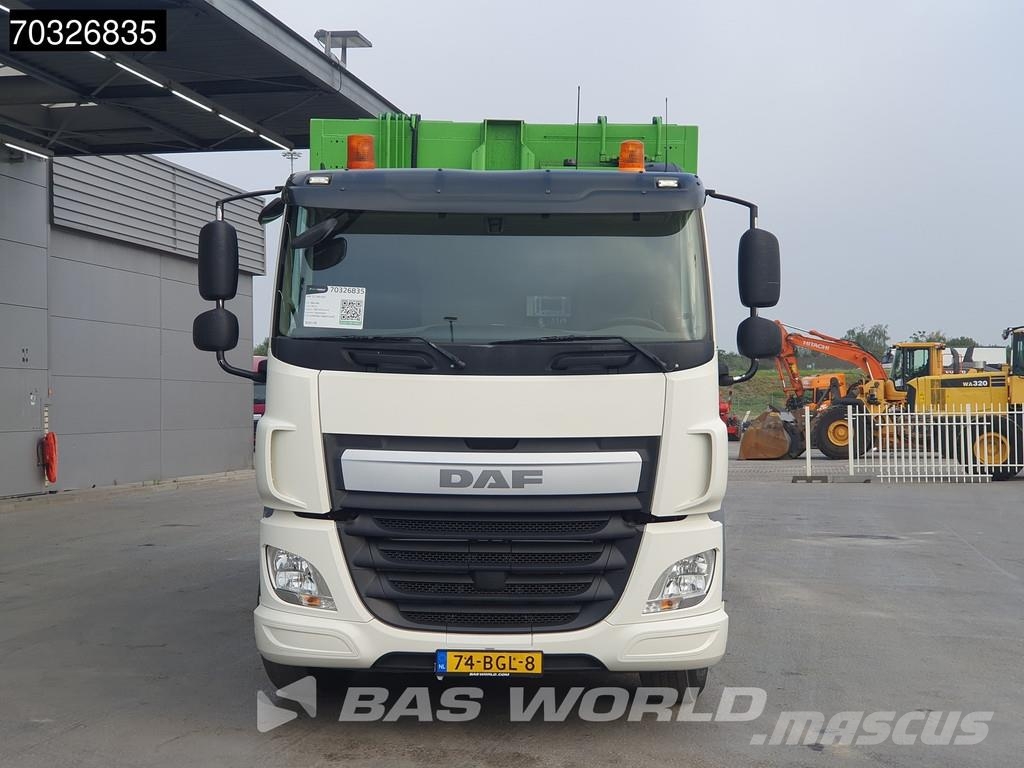 DAF CF 290 6X2 NL-Truck APK HALLER 20m3 MED XL Steerin Camiones de basura