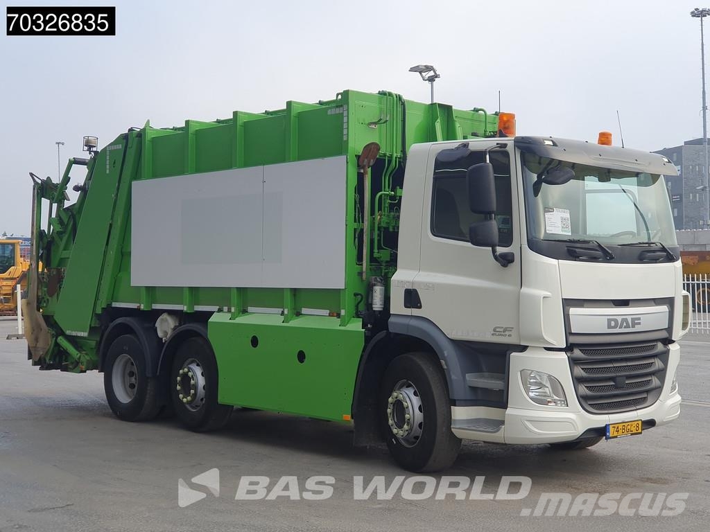 DAF CF 290 6X2 NL-Truck APK HALLER 20m3 MED XL Steerin Camiones de basura