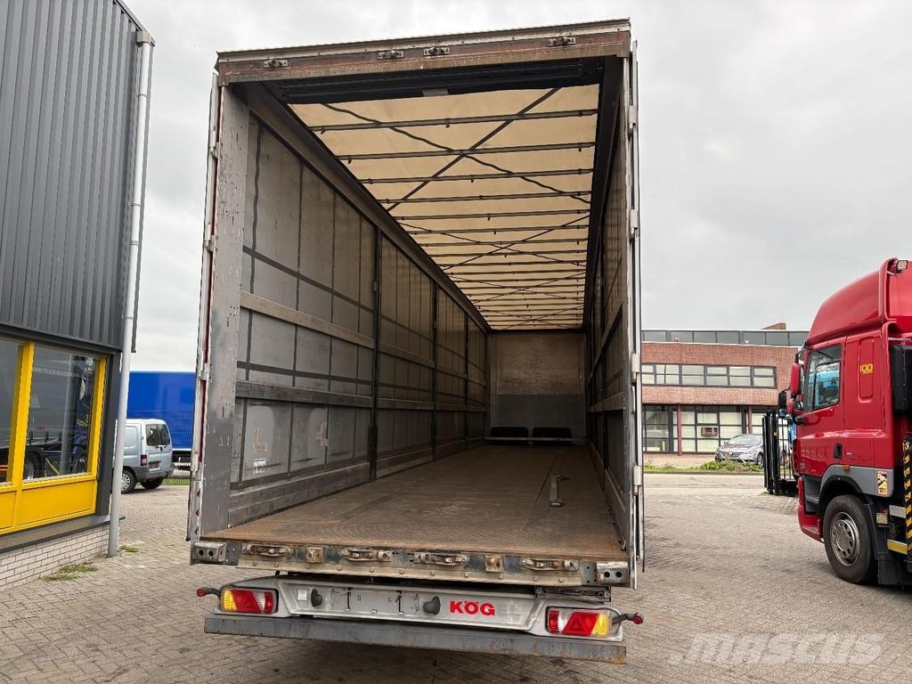 Kögel - SN 24 + MEGA TRAILER + 3X SAF AXLE + SLIDING ROO Curtainsiderauflieger