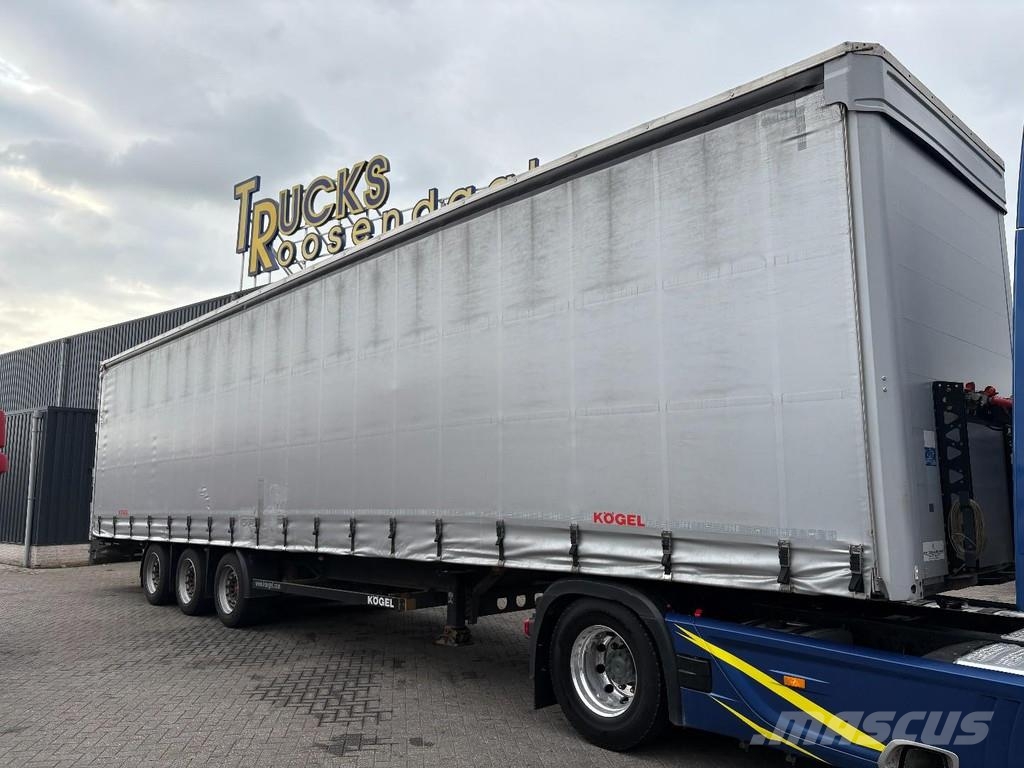 Kögel - SN 24 + MEGA TRAILER + 3X SAF AXLE + SLIDING ROO Curtainsiderauflieger