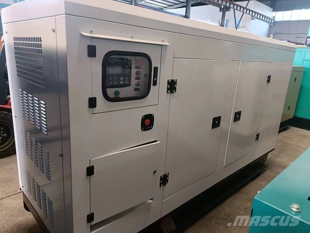 Weichai WP4.1D80E200generator set with the silent box 柴油發電機
