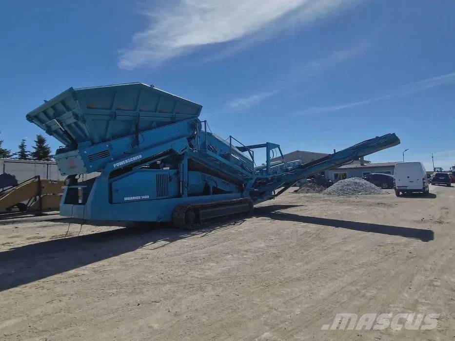 Przesiewacz Powerscreen Warrior 1400 振动筛