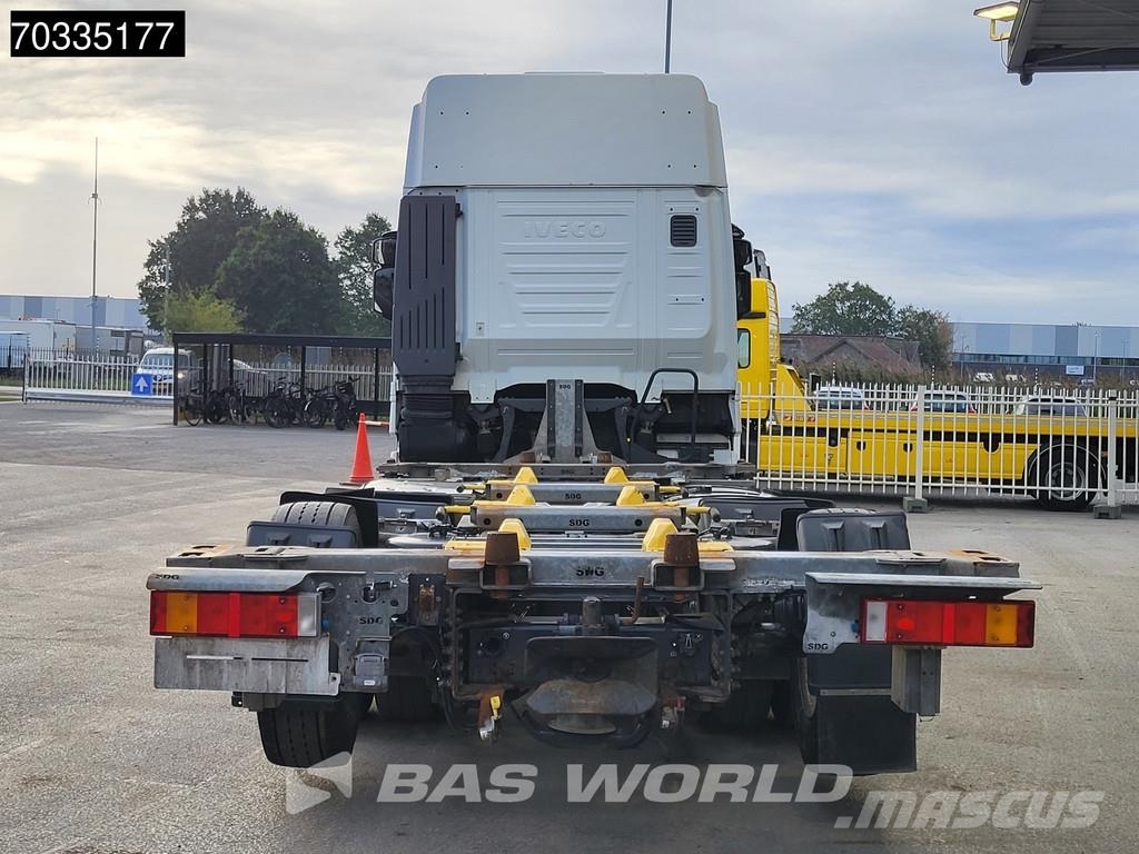 Iveco Stralis 480 Stralis 6X2 BDF Full Air suspension Li Containertrucks met kabelsysteem